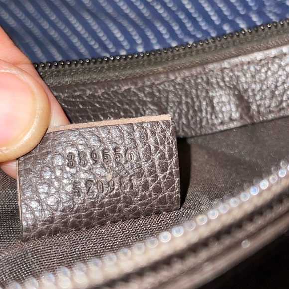 Gucci GG Canvas Clutch Bag 339556 Brown - Picture 14 of 15